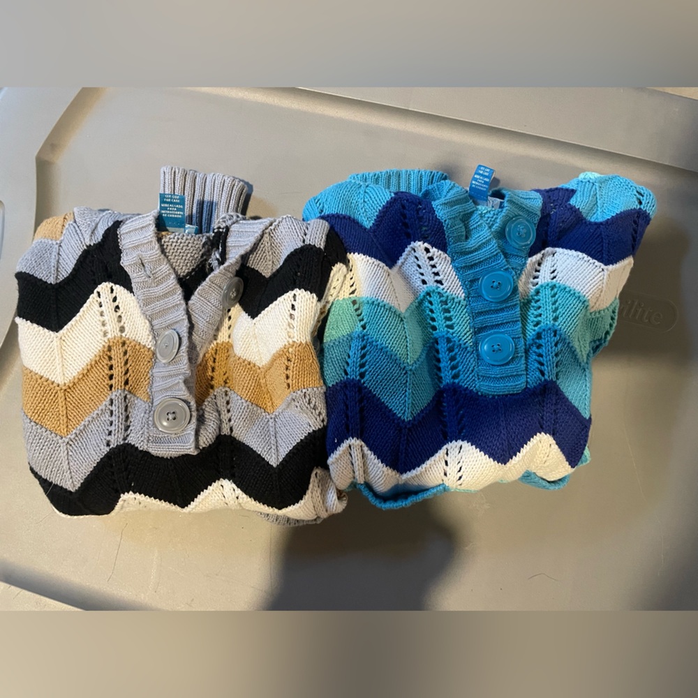 Lot (2)The Children's Place Girls Hooded Sweaters S (5/6)